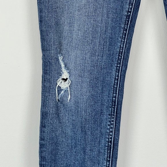 Kut from the Kloth Womens Petite Catherine Boyfriend Jeans Distressed size 0P - Picture 5 of 11